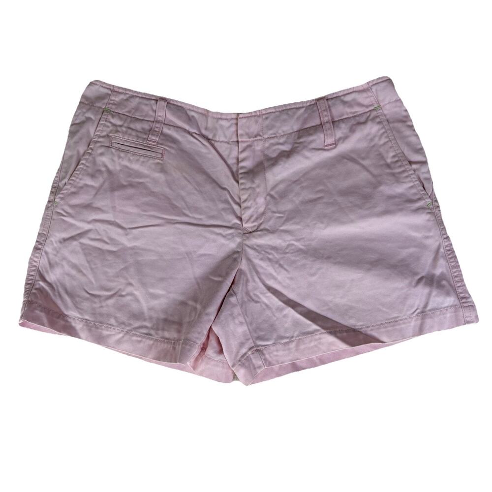 Tommy Hilfiger Pink Chino Shorts Size 6 Cotton Casual Summer Hollywood